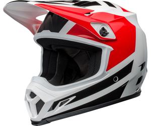 Bell MX-9 MIPS Alter Ego, casco a croce XL male Bianco/Rosso/Nero