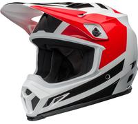 Bell MX-9 MIPS Alter Ego Casco da motocross, nero-bianco-rosso, taglia XL per maschi