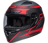 Bell Qualifier DLX Mips Raiser Casco, nero-rosso, taglia XL per maschi