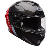 Bell Race Star DLX Flex Strike Elmetto, rosso, taglia 2XL per maschi