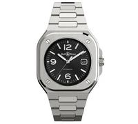 Bell & Ross BR 05 BR05A-BL-ST/SST - Black Dial, Stainless Steel Bracelet