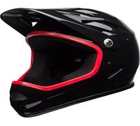 BELL Sanzione, Casco da Ciclismo Unisex, Nero Lucido/Ibisco, Small (53-55 cm)