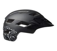 BELL Sidetrack - Casco da ciclismo unisex, colore: nero opaco/frammenti argentati, taglia 50-57 cm