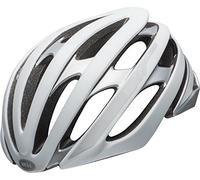 BELL Stratus, Casco Unisex-Adulto, Bianco Opaco/Argento Riflettente, L