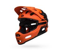 Bell Super 3R MIPS arancio opaco nero S