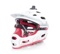 Bell Super 3R Mips, Casco Ciclismo Unisex, Bianco (Matt/Gloss White/Cherry Fibers), Medium (55-59 cm)