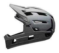 BELL Super Air, Casco Unisex, Matte/Gloss Grays, 58-62