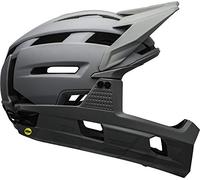 BELL Super Air, Casco Unisex, Matte/Gloss Grays, 58-62