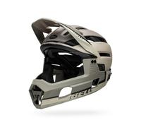 Bell Super Air R Casco bici sferico cemento opaco/grigio L