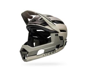 Bell Super Air R Casco bici sferico cemento opaco/grigio L