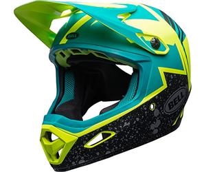 Bell Transfer-9, Casco da Ciclismo Unisex-Adulto, Matt Retina Sear/Emerald Revolution, M