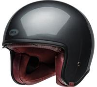 Bell TX-501 Solid Casco Jet, nero-grigio, taglia L per maschi