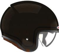 Bell TX501 Classic Casco Jet, Marrone scuro/nero, Taglia L