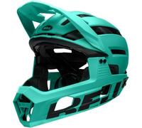 Bell Unisex - Casco da bicicletta Super Air R Spherical Adulto Turquoise/Nero, L