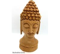 Bella 14 CM di Legno Meditazione Buddha Statua Ornamento - Fata Equo Fatto a