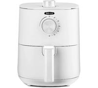 BELLA 3 Qt Manual Air Fryer Oven and 5-in-1 Multicooker with Removable Nonstick and Dishwasher Safe Crisping Tray and Basket, 1400 Watt Heating System, Matte Black