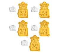 Bella Anno Serpente Benedizione Biscotti Stampo Biscotti Segni Di Biscotti Di Fondente Pasticceria Cutter Per Torta Cottura Durevole Anno Serpente Benedizione Cookie