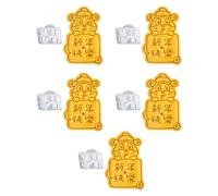 Bella Anno Serpente Benedizione Biscotti Stampo Biscotti Segni Di Biscotti Di Fondente Pasticceria Cutter Per Torta Cottura Durevole Anno Serpente Benedizione Cookie