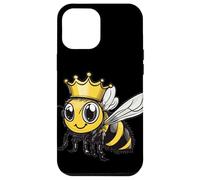 Bella ape con corona per gli amanti del miele e degli insetti Custodia per iPhone 12 Pro Max
