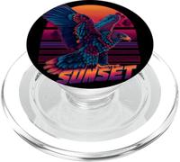 Bella aquila con tramonto Motto PopSockets PopGrip per MagSafe