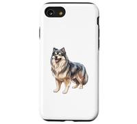 Bella arte Alaskan Malamute per gli amanti dei cani Custodia per iPhone SE (2020) / 7/8