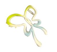 Bella Artiglio Dei Capelli Scavato Fuori Forma Della Farfalla Clip Per La Donna Campeggio Coda Di Cavallo Dei Capelli Delicato M