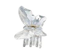 Bella Artiglio Dei Capelli Trasparente A Forma Di Farfalla Clip Per Capelli Per La Donna Campeggio Trecce Laterali Capelli Delicato M