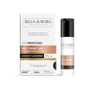 Bella Aurora Bio10 Forte+ Color - Siero depigmentante Intensivo con Colore, Anti-Macchie, Acido Ialuronico, Camu Camu e SPF30, 30 ml