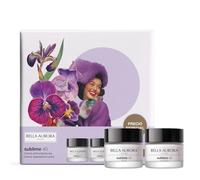 BELLA AURORA - Confezione Sublime 40, crema antiossidante giorno 50 ml + crema riparatrice notte 50 ml, trattamento anti-età e illuminante, +40 anni, attenua rughe e linee di espressione, unifica e