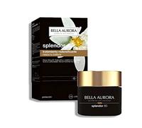 Bella Aurora Crema Facial de Día Anti-Edad 60+ Años SPF 20, 50 ml Anti-manchas, Anti-Arrugas y Despigmentante | Efecto Lifting | Ácido Hialurónico | SPLENDOR 60