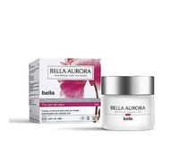 Bella Aurora - Crema Giorno Multiperfezionante 50 ml, Idratante Anti-Età e Anti-Macchie per Pelle Normale-Secca, con Cellule Staminali di Melograno, Peonia e SPF 20, Dermatologicamente Testata