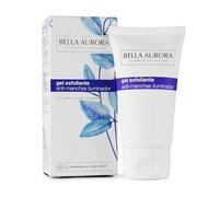 Bella Aurora - Gel Esfoliante Anti-Macchie e Illuminante 75 ml, Pulizia Profonda ed Esfoliazione Enzimatica, con Perle di Jojoba e Acido Polilattico, per Tutti i Tipi di Pelle