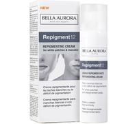 Bella Aurora | Crema Per Attenuare Le Conseguenze Estetiche Della Vitiligine Del Viso e Del Corpo | Crema Ripigmentante Per Macchie Bianche o con Deficit Di Pigmentazione REPIGMENT12, 75 ml