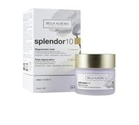 Bella Aurora Crema de Noche Antiedad 50+ Años, 50 ml | Crema Facial Anti-Arrugas y Anti-Manchas | Tratamiento Facial Hidratante para Mujer | SPLENDOR 10