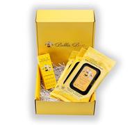 BELLA B Pacchetto: burro per nutrire i capezzoli da 56,7 g e salviettine per il seno per nutrire i capezzoli, confezione da 3, regalo per mamma, regalo per gravidanza (confezione regalo)