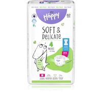 BELLA Baby Happy Soft&Delicate pannolino monouso con canali assorbenti Maxi 8-14 kg 62 pz