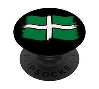 Bella Bandiera Devon per Orgogliosi Espatriati Devon o Expat PopSockets PopGrip Adesivo
