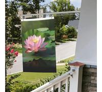 Bella bandiera floreale 6 x 0,9 m per esterni interni primavera estate autunno inverno giardino bandiere con anello di tenuta verticale su entrambi i lati bandiere festivi banner per decorazioni da