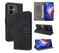 BELLA BEAR Cover TCL K70 4G/K70 Power 4G, [Tecnologia di Blocco RFID] Custodia per TCL K70 4G/K70 Power 4G con [Supporto Scheda] [Funzione Kickstand]-Nero