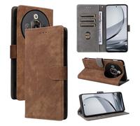 BELLA BEAR Cover ZTE Nubia Focus PRO 5G, [Tecnologia di Blocco RFID] Custodia per ZTE Nubia Focus PRO 5G, Custodia ZTE Nubia Focus PRO 5G con [Supporto Scheda] [Funzione Kickstand]-Marrone