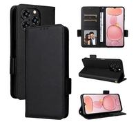 BELLA BEAR Custodia per Oukitel C3 2025, Cover per Cavalletto, Portafoglio con Magnetico, Custodia protettiva antiurto per Oukitel C3 2025-Nero