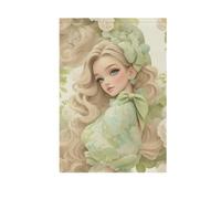 Bella Bionda Principessa Bianca Rose Bandiere Esterna Pasqua banner per la decorazione Esterna 28x40 double sided