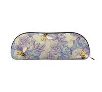Bella borsa per il trucco stampata fuochi d'artificio borsa da viaggio borsa da toilette astuccio per la ricezione astuccio per matite, Bee Flying, taglia unica