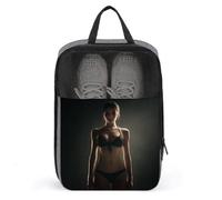 Bella borsa per scarpe da donna per viaggi uso quotidiano custodia antipolvere porta scarpe da golf