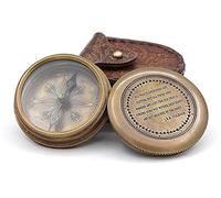 Bella bussola tascabile in ottone - tipo di orologio bussola e cassa