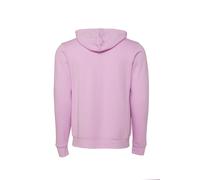 Bella + Canvas Unisex Polycotton Fleece Full Zip Hoodie 3739 - Polsini a coste