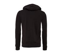 Bella + Canvas Unisex Polycotton Fleece Full Zip Hoodie 3739 - Polsini a coste