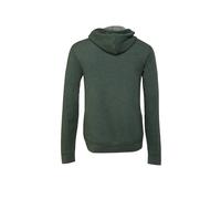 Bella + Canvas Unisex Polycotton Fleece Full Zip Hoodie 3739 - Polsini a coste