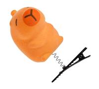 Bella Capybaras Clip di Capelli 2000s Fan Side Clip Adorkable Barrettes Fun Capybaras Animale Dolce Cool Photo Props