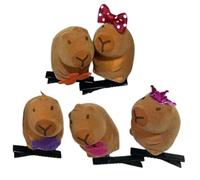 Bella Capybaras Pin Dei Capelli Floccaggio In Piedi Clip Animale Per Bambini E Adulti Popolare Dei Capelli Styling Accessori 1/5/10PCS